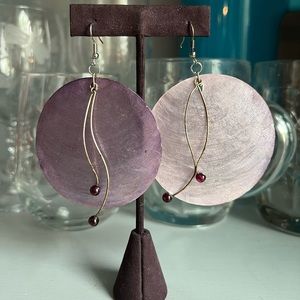 Up-cycled Shell Earrings